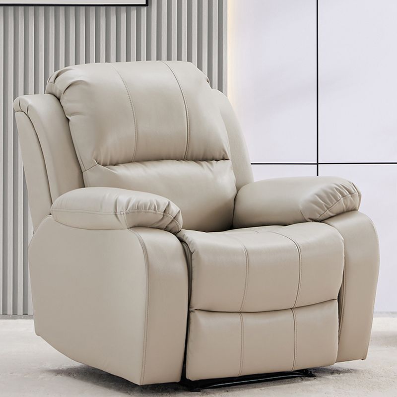 Living Room Standard Recliner Modern & Contemporary Solid Color Recliner Chair Clearhalo 'Chairs & Seating' 'furn' 'furn_recliners' 'Furniture' 'Living Room Furniture' 'Recliners' 1200x1200_6fc0d9be-4f4a-44dc-a55c-8951de2a3816