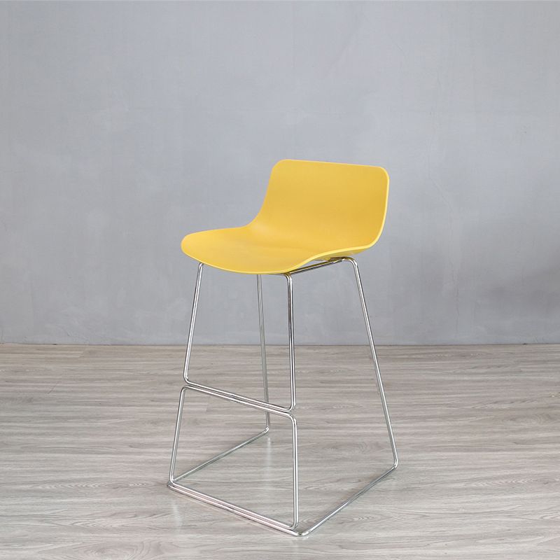 Industrial Style Barstool Metal and Plastic Bar Stool for Dinning Room Clearhalo 'Bar Furniture' 'Bar Stools' 'bar_stools' 'furn' 'furn_bar_stools' 'furniture_bar_stools' 'Kitchen & Dining Furniture' 'kitchen&dining_furn' 'kitchen' 'kitchen_furn' Furniture' 1200x1200_6fc31062-0155-4df0-a609-5ebd0d8d0cf8