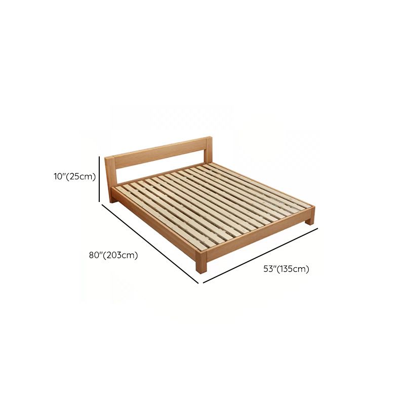 Modern Bed Frame Mattress Included Bed with Custom Four Legs Clearhalo 'Bedroom Furniture' 'Beds' 'furn' 'furn_beds' 'Furniture' 1200x1200_6fc883bf-cfa9-4c41-8694-4b7821d905d5