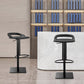 Industrial Leather Bar Stool Backrest Adjustable Counter Stool for Bristol