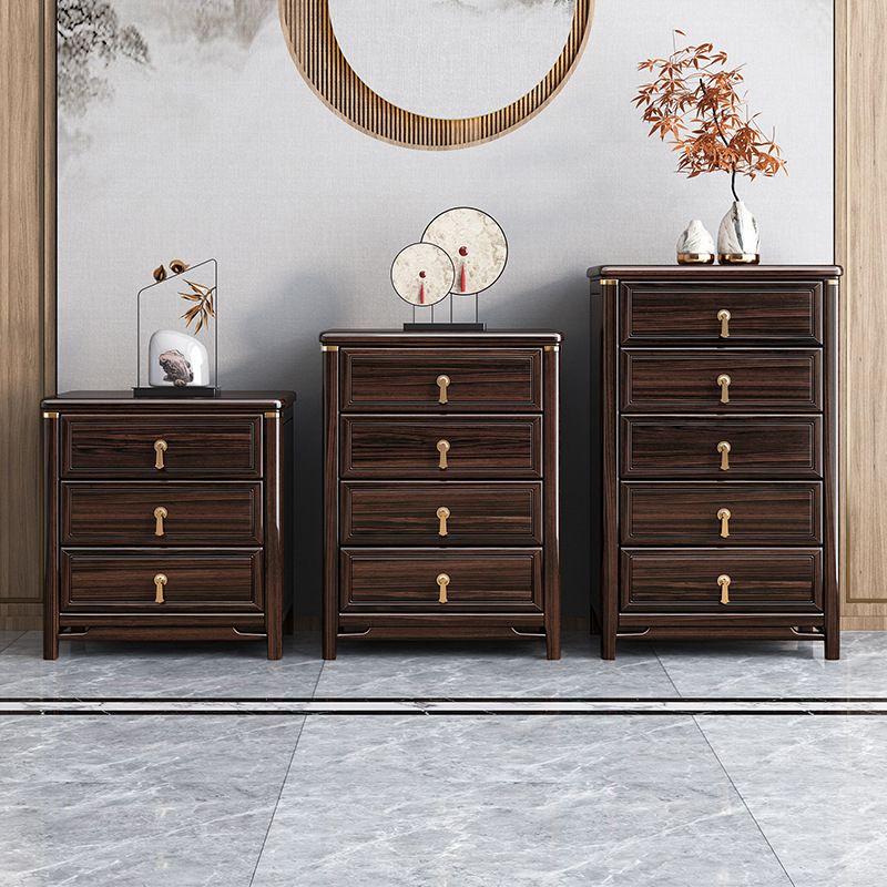 Glam Solid Wood Storage Chest Home Chest in Brown with Drawers Clearhalo 'Bedroom Furniture' 'Dressers & Chests' 'dressers_chests' 'furn' 'furn_dressers_chests' 'Furniture' 1200x1200_6fcb1197-4626-4dcd-ab0e-03b3408c1420