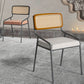 Industrial Open Back Dining Chair Fabric Dining Chairs for Home