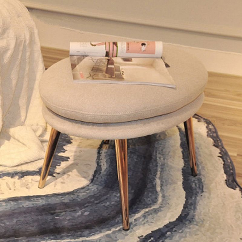 Chaise à bascule canapé intérieure glam chaise à bascule paresseuse avec coussin