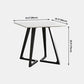 Double Pedestal Stone Table Industrial Style Dining Room Table for Home Clearhalo ' dining_table' 'Dining Tables & Seating' 'Dining Tables' 'furn' 'furn_dining_table' 'Furniture' 'furniture_dining_table' 'Kitchen & Dining Furniture' 'kitchen&dining_furn' 'kitchen' 'kitchen_dining_table' 1200x1200_6fcfccc1-6601-4897-a82f-6d3c876a84d0