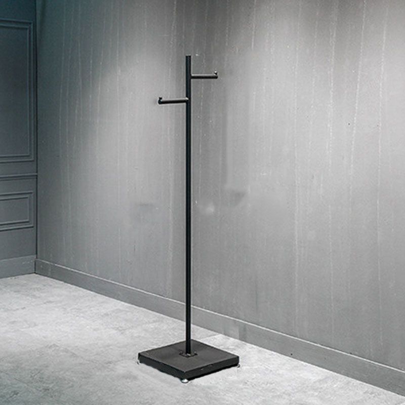 Industrial Metal Coat Hanger Hall Stand Hooks Free Standing Entryway Kit Hall Tree Clearhalo 'Entry & Mudroom Furniture' 'furn' 'furn_hall_tree_coat_racks' 'Furniture' 'Hall Trees & Coat Racks' 'hall_tree_coat_racks' 1200x1200_6fd0a674-6668-43b4-8b02-e432432e5014