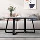Stone Geometric Contemporary Coffee Table Cross Legs Coffee Table Clearhalo 'Coffee & Accent Tables' 'Coffee Tables' 'coffee_tables' 'furn' 'furn_coffee_tables' 'Furniture' 'Living Room Furniture' 1200x1200_6fd5de26-06c1-47d4-bf80-bd6e7f76dcb7