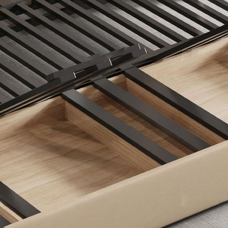 Contemporary Bonded Leather Sleeper Sofa with Pillow Back and Flared Arms Clearhalo 'furn' 'furn_futons' 'Furniture' 'Futons & Daybeds' 'Futons' 'Living Room Furniture' 1200x1200_6fd8a4bc-6639-4d88-8f57-257570a9e37b