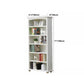 Scandinavian Wood Bookshelf Home Office Closed Back Bookcase Clearhalo 'Bookcases' 'furn' 'furn_bookcases' 'Furniture' 'Office Furniture' 1200x1200_6fd908b5-44ed-4844-b32c-e2fdab3031be