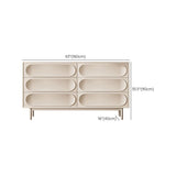 Ultra-Modern Double Dresser Birch Storage Chest Dresser for Bedroom Clearhalo 'Bedroom Furniture' 'Dressers & Chests' 'dressers_chests' 'furn' 'furn_dressers_chests' 'Furniture' 1200x1200_6fdbb6e1-450a-4fe8-933d-16640b2a2baa