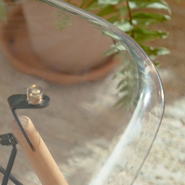 Scandinavian Plastic Dining Room Side Chair Solid Back Chair with Wood Legs Clearhalo 'Dining Chairs' 'Dining Tables & Seating' 'dining_chair' 'Furniture' 'furniture_dining_chair' 'Kitchen & Dining Furniture' 1200x1200_6fdf619d-5f16-472d-b6b2-027f0629b28e