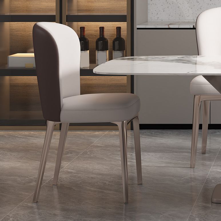 現代の長方形テーブルセット1/4/5/6/7ピースキッチン用ダイニングセット