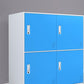 Modern Hinged Storage Cabinet Steel Non-Hanging Wardrobe Armoire