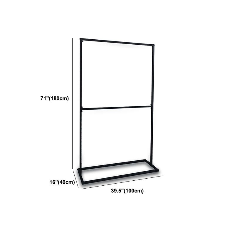 Hall per albero di metallo contemporaneo Hang Bid Lever Hall in nero