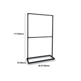 Hall per albero di metallo contemporaneo Hang Bid Lever Hall in nero