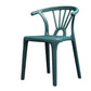 Scandinavian Plastic Side Chair Indoor-Outdoor Windsor Back Chair Clearhalo 'Dining Chairs' 'Dining Tables & Seating' 'dining_chair' 'furn' 'furn_dining_chair' 'Furniture' 'furniture_dining_chair' 'Kitchen & Dining Furniture' 1200x1200_6fe81623-6b00-4580-8bc1-f8e2be271e82