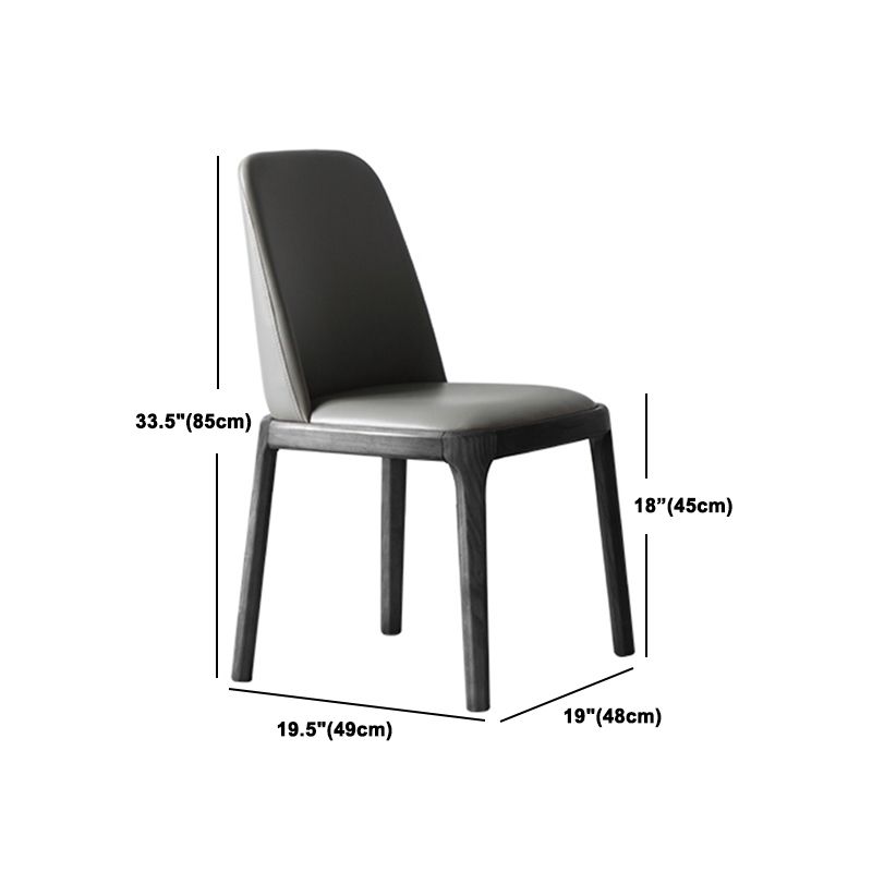Moderne eetset 1/4/5-delige massief houten eettafel met stoelen