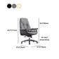 High Back Executive Chair Contemporary Height-adjustable Swivel Managers Chair