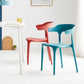 Contemporary Plastic Home Dining Side Chair Open Back Stacking Side Chair Clearhalo 'Dining Chairs' 'Dining Tables & Seating' 'dining_chair' 'furn' 'furn_dining_chair' 'Furniture' 'furniture_dining_chair' 'Kitchen & Dining Furniture' 1200x1200_6ff3eebd-0298-4bca-bb62-379a42fc15c9