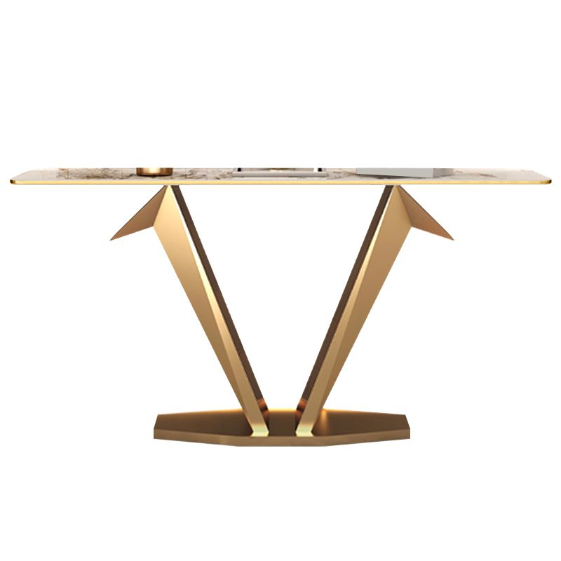 Tavolo della console del rettangolo contemporaneo Tavolo di divano di divano per sala