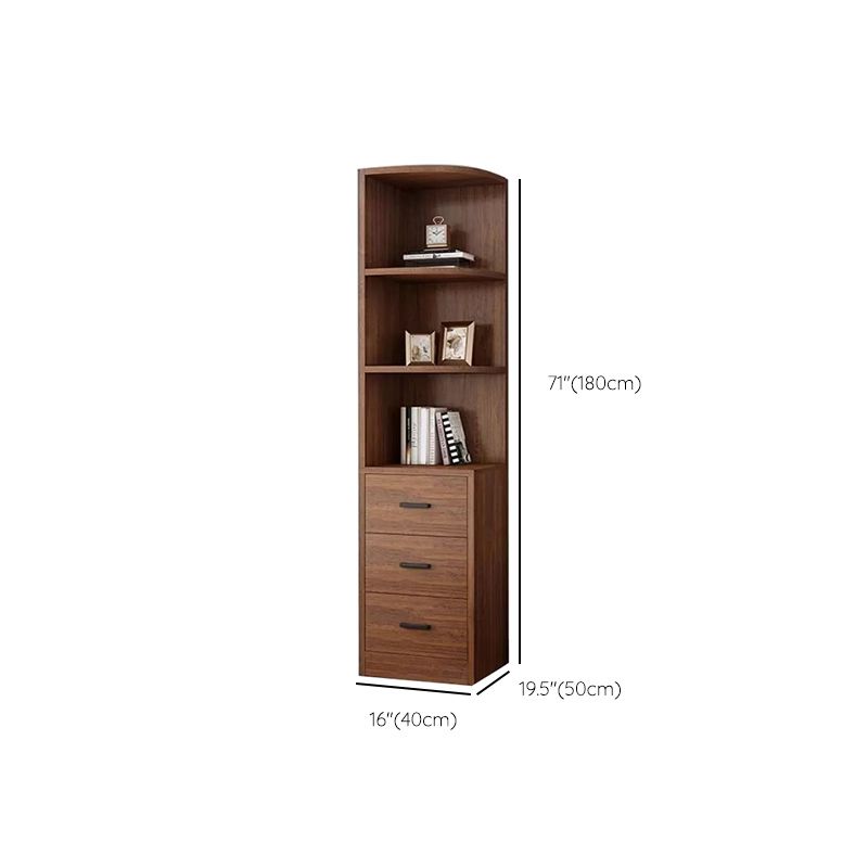 Engineered Wood Wardrobe Armoire Modern Storage Cabinet with Shelves Clearhalo 'Armoires & Wardrobes' 'armoires_wardrobes' 'Bedroom Furniture' 'furn' 'furn_armoires_wardrobes' 'Furniture' 1200x1200_6ff56e73-8b10-4337-a558-a94be83d493c