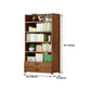 9.9" W Modern Bookcase Matte Finish Closed Back Bookshelf for Study Room Clearhalo 'Bookcases' 'furn' 'furn_bookcases' 'Furniture' 'Office Furniture' 1200x1200_6ff715c1-bb0f-42bc-b750-aa002ba79266