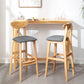 Contemporary Solid Wood Bar Table 47.2"L Trestle Base Bar Desk for Indoor Clearhalo 'Bar Furniture' 'Bar Tables' 'bar_tables' 'furn' 'furn_bar_tables' 'Furniture' 'Kitchen & Dining Furniture' 1200x1200_6ff75330-5082-4728-a1c1-2bcd39ddadd5