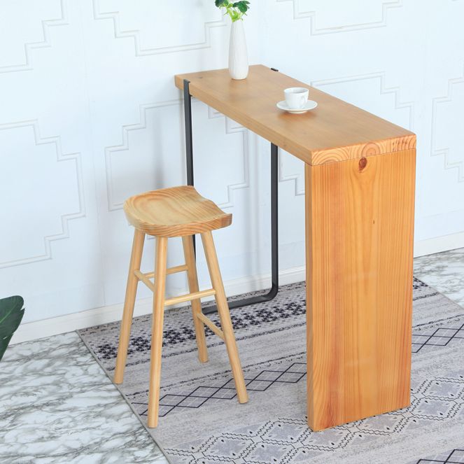 Modern Pine Backless Bar Stool Contoured Seat Indoor Counter Stool with Wood Legs Clearhalo 'Bar Furniture' 'Bar Stools' 'bar_stools' 'furn' 'furn_bar_stools' 'furniture_bar_stools' 'Kitchen & Dining Furniture' 'kitchen&dining_furn' 'kitchen' 'kitchen_furn' Furniture' 1200x1200_6ffadf02-530a-481c-a7eb-0b7638a87930
