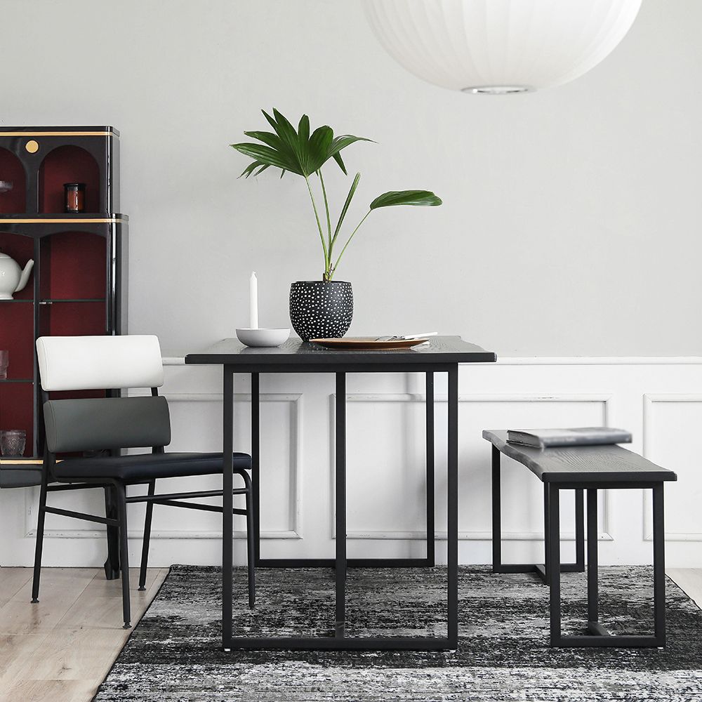 Industrial Style Home Pine Dining Table Rectangle Shape Table with Double Pedestal Clearhalo ' dining_table' 'Dining Tables & Seating' 'Dining Tables' 'furn' 'furn_dining_table' 'Furniture' 'furniture_dining_table' 'Kitchen & Dining Furniture' 'kitchen&dining_furn' 'kitchen' 'kitchen_dining_table' 1200x1200_7000d9f4-963d-4e7b-b52b-2ac56480e880