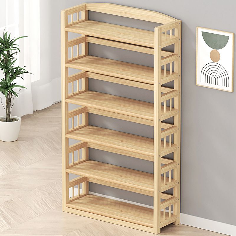 Contemporary Pine Shelf Bookcase Standard Natural Open Bookcase Clearhalo 'Bookcases' 'furn' 'furn_bookcases' 'Furniture' 'Office Furniture' 1200x1200_70045654-1cb8-4ecf-806a-cc408d245ddc