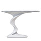 Rectangle Shape Contemporary Console Table Stone Console Sofa Table in White Clearhalo 'Console Tables' 'console_tables' 'Entry & Mudroom Furniture' 'furn' 'furn_console_tables' 'Furniture' 1200x1200_700465f3-0a2d-4d3a-97a5-f8a201cf8d37
