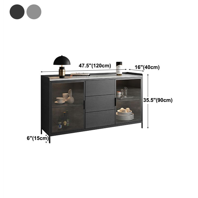 Server in legno fabbricato server sinterizzato in pietra sincero