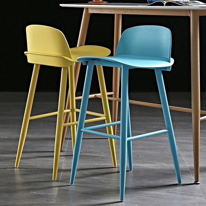 Scandinavian Style Metal Legs Bar-stool Counter Stool for Restaurant Bar (set of 2) Clearhalo 'Bar Furniture' 'Bar Stools' 'bar_stools' 'furn' 'furn_bar_stools' 'furniture_bar_stools' 'Kitchen & Dining Furniture' 'kitchen&dining_furn' 'kitchen' 'kitchen_furn' Furniture' 1200x1200_700f9d9f-30d6-4bfb-a368-032d5425f226