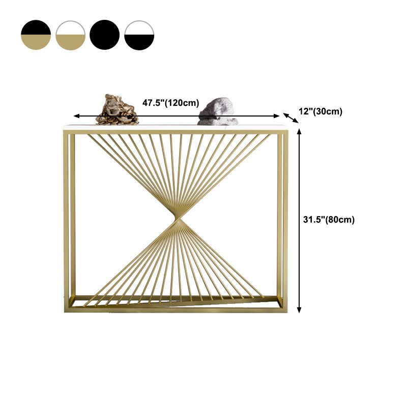 Mesa de la mesa de la mesa del glamour de 31.5 pulgadas de altura para el hall
