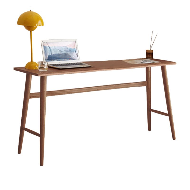 Solid Wood Home Office Desk Contemporary Trestle Base Writing Desk Clearhalo 'furn' 'furn_office_desk' 'Furniture' 'Office Desks' 'Office Furniture' 'office_desk' 1200x1200_7012497b-276c-4c5e-a9d6-a2beded2da05