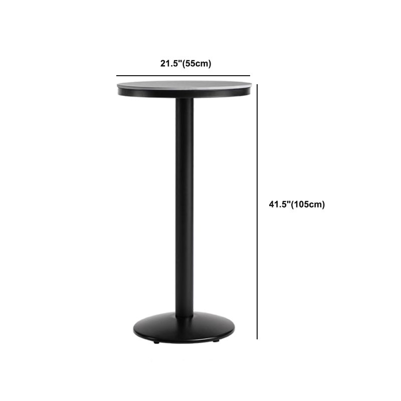 Industrial Stone Bar Table Set 1/3 Pieces Round Counter Table Set for Indoor Clearhalo 'Bar Furniture' 'furn' 'furn_home_bar_bar_sets' 'Furniture' 'Home Bars & Bar Sets' 'home_bar_bar_sets' 'Kitchen & Dining Furniture' 1200x1200_7014595e-5499-41ec-95f5-b8a71d5f1fd8