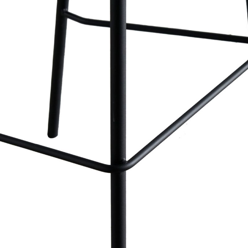 Industriële binnenplastic kuipstoelbalkruk met voetsteun