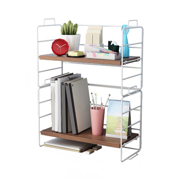 Contemporary Style Bookshelf Engineer Wood Bookcase for Office