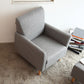 Bedroom Arms Included Basic Four Leg Track Arms Fixed Back Arm Chair