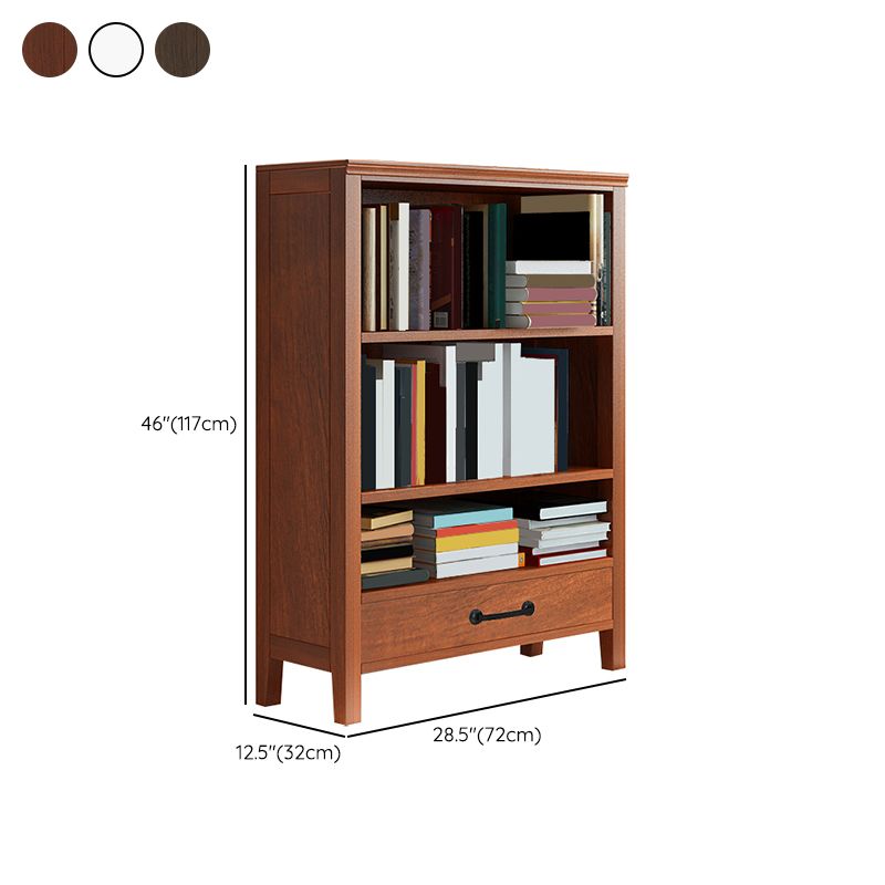 Contemporary Standard Bookcase Closed Back Wooden Bookshelf with Shelves Clearhalo 'Bookcases' 'furn' 'furn_bookcases' 'Furniture' 'Office Furniture' 1200x1200_70244d9b-ef24-429c-a9db-7a463af12722