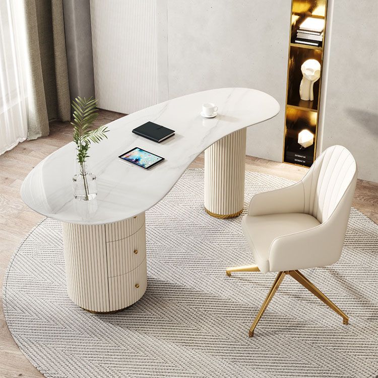 Modern Freeform Working Desk Home Office de la oficina sinterizada escritura de escritura