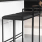 Contemporary Metal Bar Stools Indoor Barstool with Cushion and Low Back for Kitchen Clearhalo 'Bar Furniture' 'Bar Stools' 'bar_stools' 'furn' 'furn_bar_stools' 'furniture_bar_stools' 'Kitchen & Dining Furniture' 'kitchen&dining_furn' 'kitchen' 'kitchen_furn' Furniture' 1200x1200_70292cf7-92e2-4d1d-a538-e1cafcb90fc0