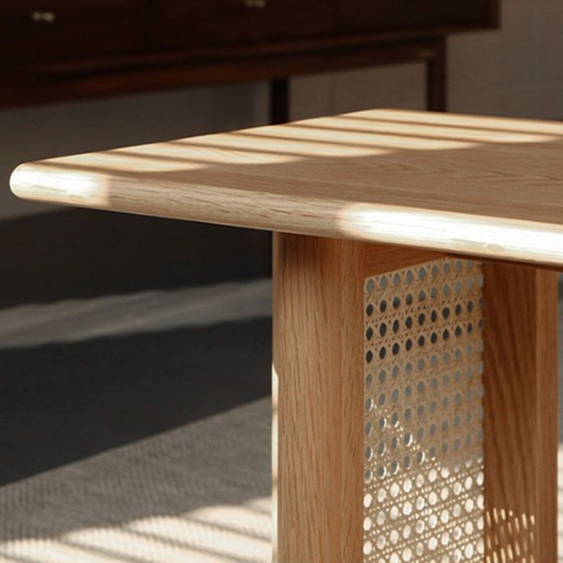 Solid Wood Rustic Dining Bench, 29.5"H Bench with Trestle Base Clearhalo 'Benches' 'Chairs & Seating' 'furn' 'furn_benches' 'Furniture' 'Living Room Furniture' 1200x1200_702d4fa4-179e-4c51-ae7f-538c527db655