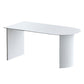 Solid Wood Modern Free Form Dining Table Pine Wood Top Table with Double Pedestal Base Clearhalo ' dining_table' 'Dining Tables & Seating' 'Dining Tables' 'furn' 'furn_dining_table' 'Furniture' 'furniture_dining_table' 'Kitchen & Dining Furniture' 'kitchen&dining_furn' 'kitchen' 'kitchen_dining_table' 1200x1200_7034803a-4c6a-46f9-8309-d3c1da16678d