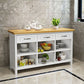 Modern Simple Home Dining Kitchen Island Tafel rechthoekige voorbereidingstafel
