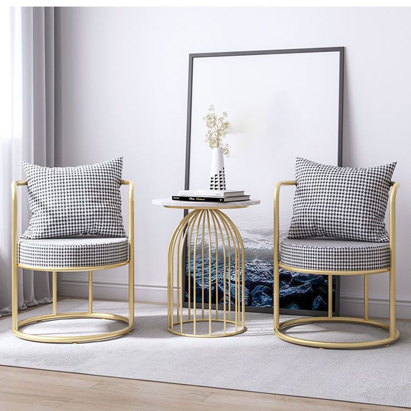 Scandinavian Style Armless Open Back Side Chair Luxury Upholstered Side Chair Clearhalo ' kitchen&dining_furn' 'Dining Chairs' 'Dining Tables & Seating' 'dining_chair' 'furn' 'furn_dining_chair' 'Furniture' 'furniture_dining_chair' 'Kitchen & Dining Furniture' 'kitchen' 1200x1200_70372394-aa3e-4788-84fd-cbd3b3101721