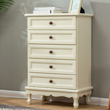 Vertical Wood Lingerie Chest Vintage Bedroom Storage Chest with Drawers Clearhalo 'Bedroom Furniture' 'Dressers & Chests' 'dressers_chests' 'furn' 'furn_dressers_chests' 'Furniture' 1200x1200_70385656-9f7d-4d7c-8b8c-cd1da7142aec