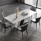 Sintered Stone Top Luxury White Table Rectangle Dining Table with Double Pedestal Clearhalo 'Dining Tables & Seating' 'Dining Tables' 'dining_table' 'furn' 'furn_dining_table' 'Furniture' 'furniture_dining_table' 'Kitchen & Dining Furniture' 'kitchen' 'kitchen_dining_table' 1200x1200_7038e8f2-bf41-462e-b12b-51731bea8b5c