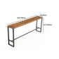 Industrial 1/4/5/9 Pieces Bar Table Set Rectangle Pine Wood Counter Table for Bar