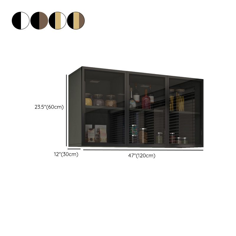 Moderno mobile per display a parete in finto mobile in legno per sala da pranzo