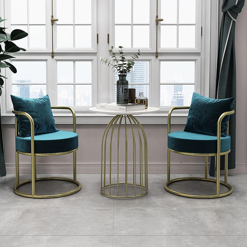 Nordic Style Metal Dining Room Chairs Velvet Dining Chair for Restaurant Use Clearhalo ' kitchen&dining_furn' 'Dining Chairs' 'Dining Tables & Seating' 'dining_chair' 'furn' 'furn_dining_chair' 'Furniture' 'furniture_dining_chair' 'Kitchen & Dining Furniture' 'kitchen' 1200x1200_703bdc5c-6ddf-485c-ae0a-36819e41b2dd